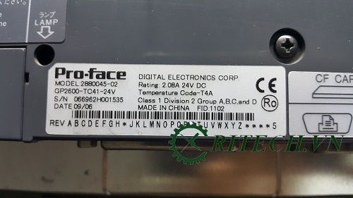 Sửa chữa màn hình HMI Proface AGP3500 không lên nguồn