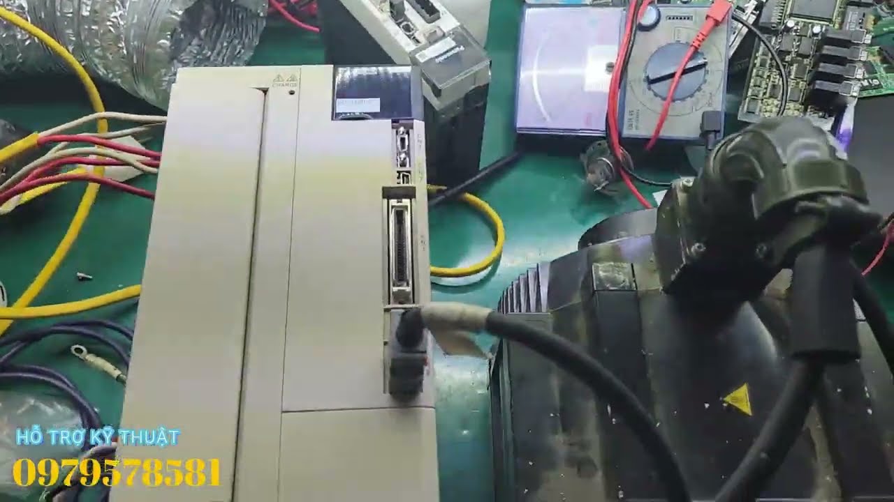Sửa chữa Servopack Yaskawa Sigma5 2kw lỗi 030 tại RITECH